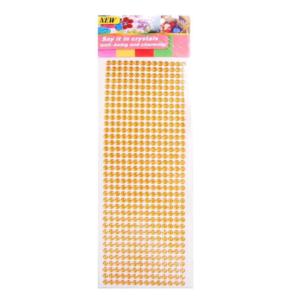 Fashion Must Haves Wholesale Crystal Rhinestone Diamond Sticker for Hipsters