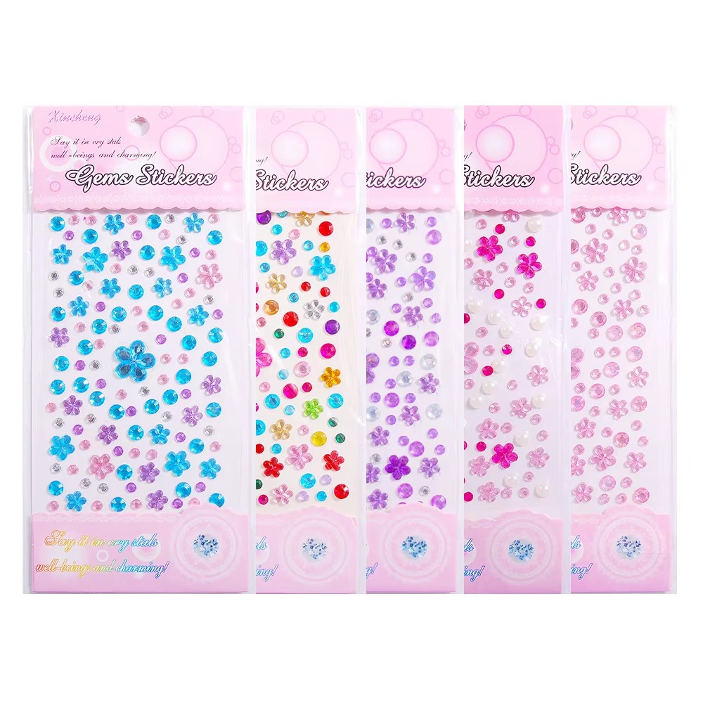 High Quality Laptop Crystal Bling Accessories Rhinestone Sticker Sheet